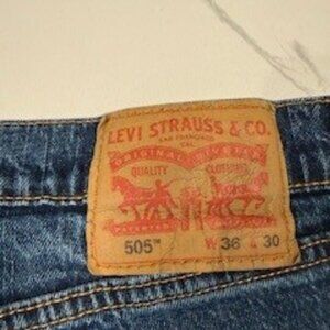 LEVI 505 36 X 30 MENS JEANS